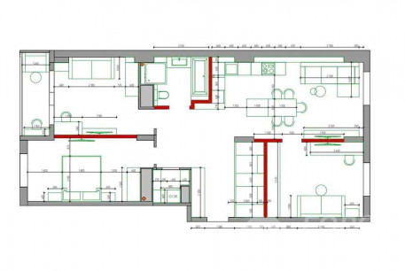 Продам 3-х кімнатну квартиру в новобудові, Новые дома, Маршала Жукова метро (Дворец спорта), Код: 539777/2