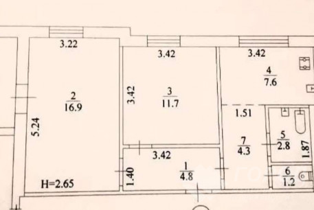 Продам 2-х кімнатну квартиру, Холодная Гора, Холодная Гора метро, Код: 539843/2