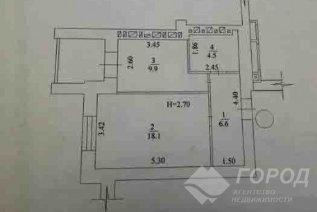 Продам 1-кімнатну квартиру, Центральный рынок, Центральный Рынок метро, Код: 541841/6