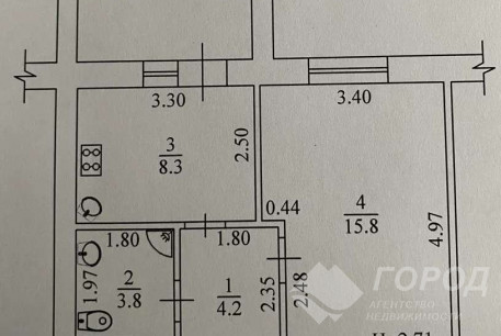 Сдам 1-кімнатну квартиру, ХТЗ, ХТЗ метро, Код: 546113/3