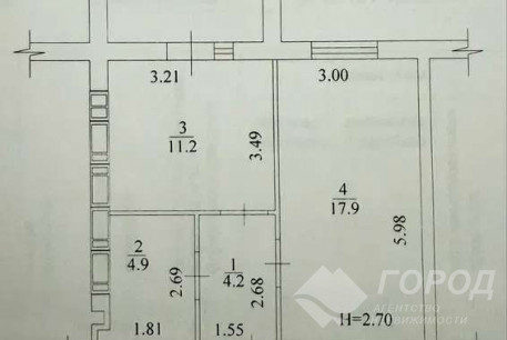 Продам 1-кімнатну квартиру в новобудові, Гагарина проспект, Код: 548445/6