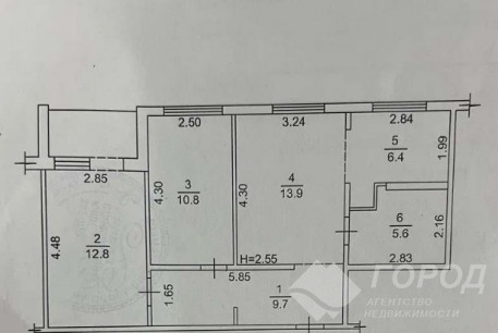 Продам 3-х кімнатну квартиру, Гагарина проспект, Проспект Гагарина метро, Код: 606833/2