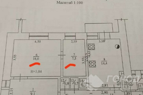 Продам 2-х кімнатну квартиру, Центральный рынок, Южный вокзал метро, Код: 614437/3