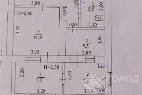 Продам 2-х кімнатну квартиру, ХТЗ, Код: 619301/11