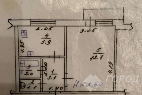 Продам 1-кімнатну малогабаритку, ХТЗ, ХТЗ метро, Код: 636778/3