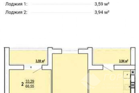 Продам 2-х кімнатну квартиру в новобудові, Журавлевка, Код: 637730/3