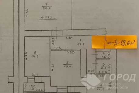 Продам 3-х кімнатну квартиру, Алексеевка, Код: 639904/4