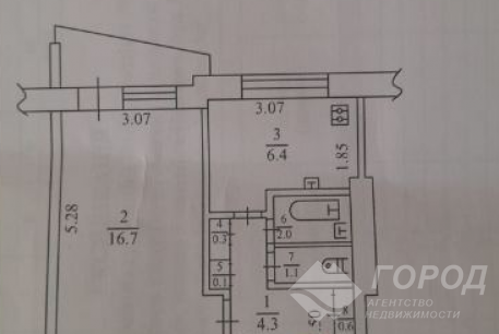 Продам 1-кімнатну квартиру, Салтовка, Академика Павлова метро, Код: 641401/2