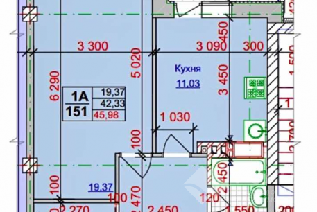 Продам 2-х кімнатну квартиру в новобудові, Гагарина проспект, Код: 641411/27
