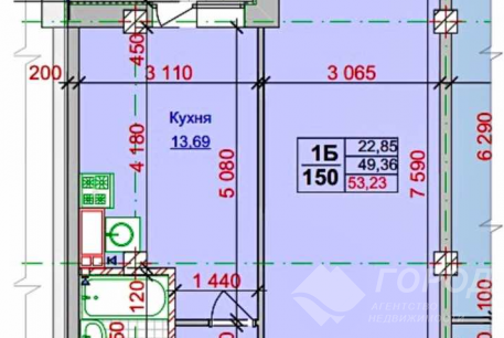 Продам 2-х кімнатну квартиру в новобудові, Гагарина проспект, Код: 641411/27