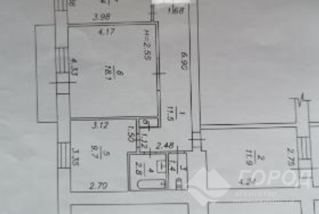 Продам 3-х кімнатну квартиру, Гагарина проспект, Код: 642218/25