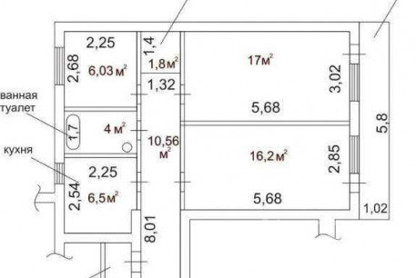 Сдам 3-х кімнатну квартиру, Центр, Сумской рынок, Код: 643870/5