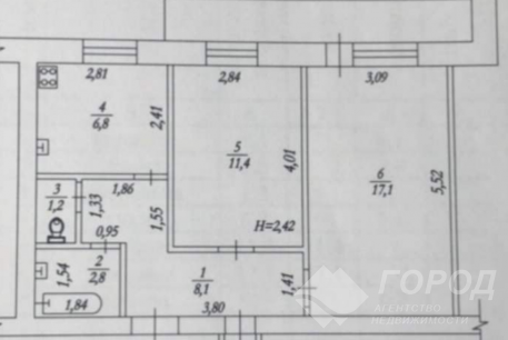 Продам 2-х кімнатну квартиру, Гагарина проспект, Код: 645243/38
