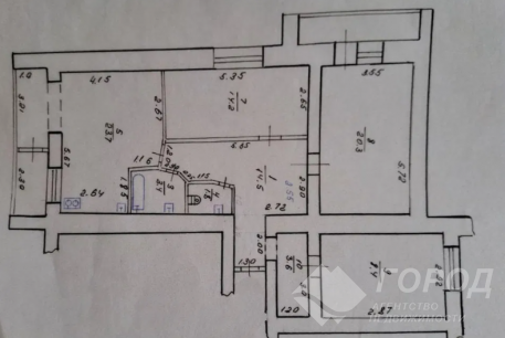Продам 3-х кімнатну квартиру, Гагарина проспект, Остановка Державинская, Код: 646620/47