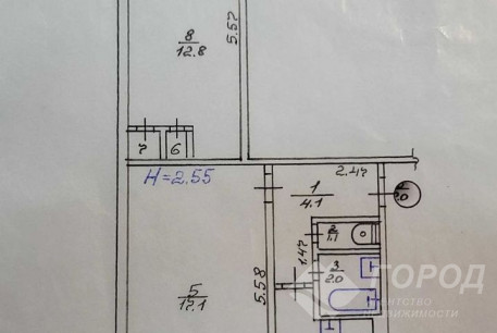 Продам 2-х кімнатну квартиру, Салтовка, 606 м/р, Код: 647476/4