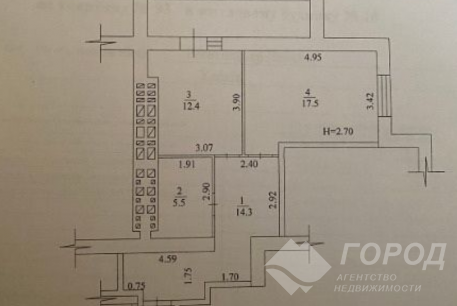 Продам 1-кімнатну квартиру в новобудові, Центральный рынок, Код: 647479/67