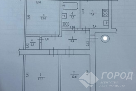 Продам 3-х кімнатну квартиру, Центр, Код: 647479/75