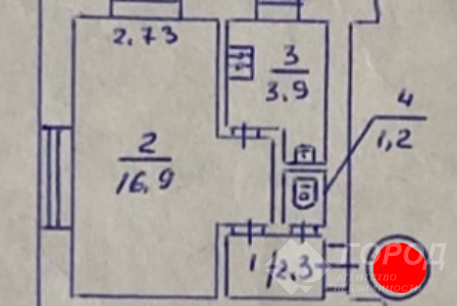 Продам 1-кімнатну квартиру, Завод Шевченко, Код: 648589/3