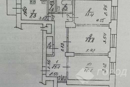 Продам 3-х кімнатну квартиру, Центр, Площадь Конституции метро (Советская), Код: 649884/3
