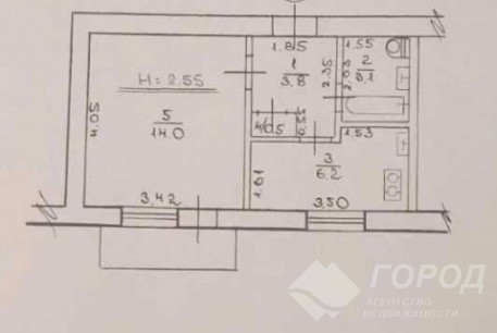 Продам 1-кімнатну квартиру, Новые дома, Код: 651181/3