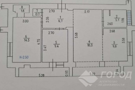 Продам 3-х кімнатну квартиру, Гагарина проспект, Проспект Гагарина метро, Код: 651295/5