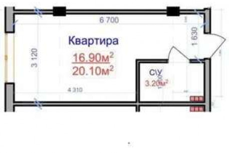 Продам гостинку, Центральный рынок, Код: 653017/4