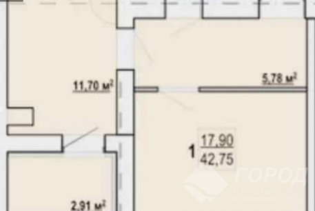 Продам 1-кімнатну квартиру в новобудові, Журавлевка, Код: 661131/3