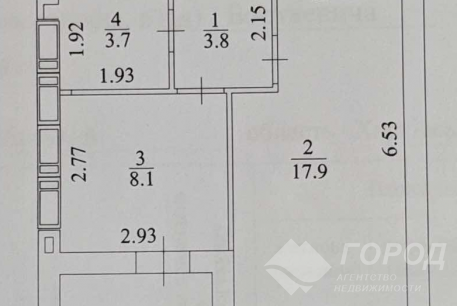 Продам 1-кімнатну квартиру в новобудові, Журавлевка, Код: 666160/1