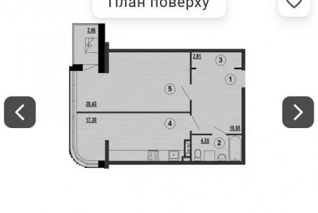 Продам 1-кімнатну квартиру в новобудові, Песочин, Мобиль, Код: 666280/3