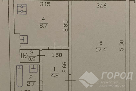 Продам 1-кімнатну квартиру, Новые дома, Код: 673658/2
