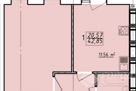 Продам 1-кімнатну квартиру в новобудові, Гагарина проспект, Код: 674152/11