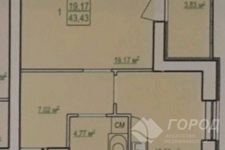 Продам 1-кімнатну квартиру в новобудові, Журавлевка, ЖК Гидропарк, Код: 674152/14