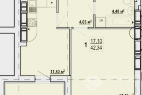 Продам 1-кімнатну квартиру в новобудові, Журавлевка, ЖК Гидропарк, Код: 674152/23