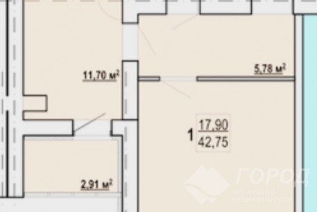Продам 1-кімнатну квартиру в новобудові, Журавлевка, Код: 674152/8