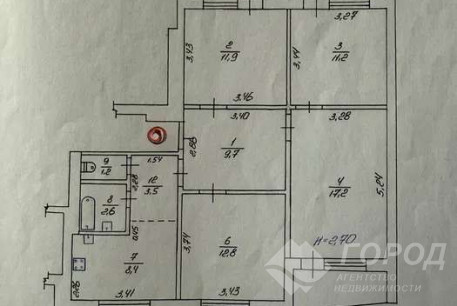 Продам 4-х кімнатну квартиру, Рогань, Роганский ж/м, Код: 679096/2