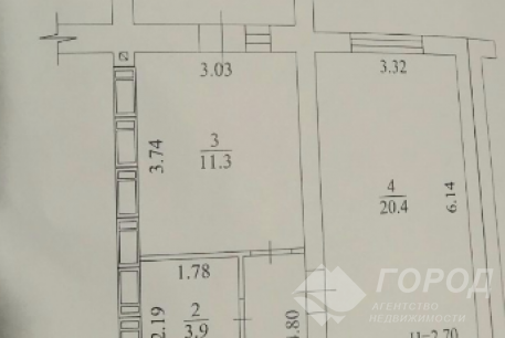 Продам 1-кімнатну квартиру, Гагарина проспект, Код: 685421/3