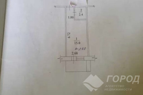 Продам гостинку, Холодная Гора, Холодная Гора метро, Код: 685833/2
