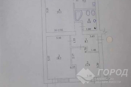 Продам 3-х кімнатну квартиру, Павлово поле, Код: 686191/2