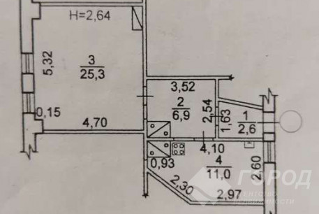 Продам 1-кімнатну квартиру, Гагарина проспект, Защитников Украины метро (Площадь Восстания), Код: 689333/3