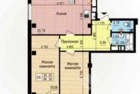 Продам 2-х кімнатну квартиру в новобудові, Новые дома, Маршала Жукова метро (Дворец спорта), Код: 689980/3