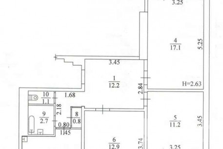 Продам 3-х кімнатну квартиру, Салтовка, Академика Павлова метро, Код: 690294/3