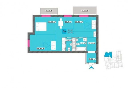 Продам 3-х кімнатну квартиру в новобудові, Холодная Гора, Холодная Гора метро, Код: 693061/1