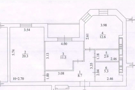 Продам 2-х кімнатну квартиру в новобудові, Павлово поле, Сокольники, Код: 697256/7