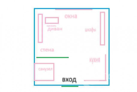 Продам гостинку, Гагарина проспект, Спортивная метро, Код: 698612/1