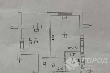 Продам 1-кімнатну квартиру в новобудові, Журавлевка, ЖК Гидропарк, Код: 702569/4