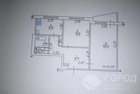Продам 2-х кімнатну квартиру, Рогань, Восточный, Код: 705544/3