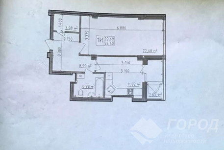 Продам 1-кімнатну квартиру в новобудові, Салтовка, Студенческая метро, Код: 706078/8