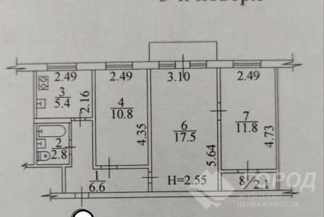 Продам 3-х кімнатну квартиру, Новые дома, Армейская метро (Советской Армии), Код: 707193/2
