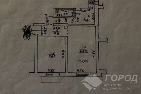 Продам 2-х кімнатну квартиру в новобудові, Центр, Архитектора Бекетова метро, Код: 707515/2