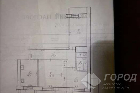 Продам 3-х кімнатну квартиру, Гагарина проспект, Код: 708129/2